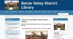 Desktop Screenshot of betsievalleydistrictlibrary.org